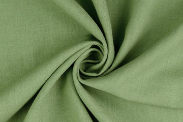 Leinen, uni, gewaschen, oliv, 0,5 m